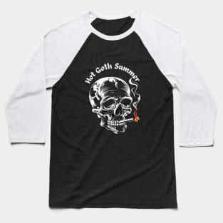 Hot Goth Summer Baseball T-Shirt